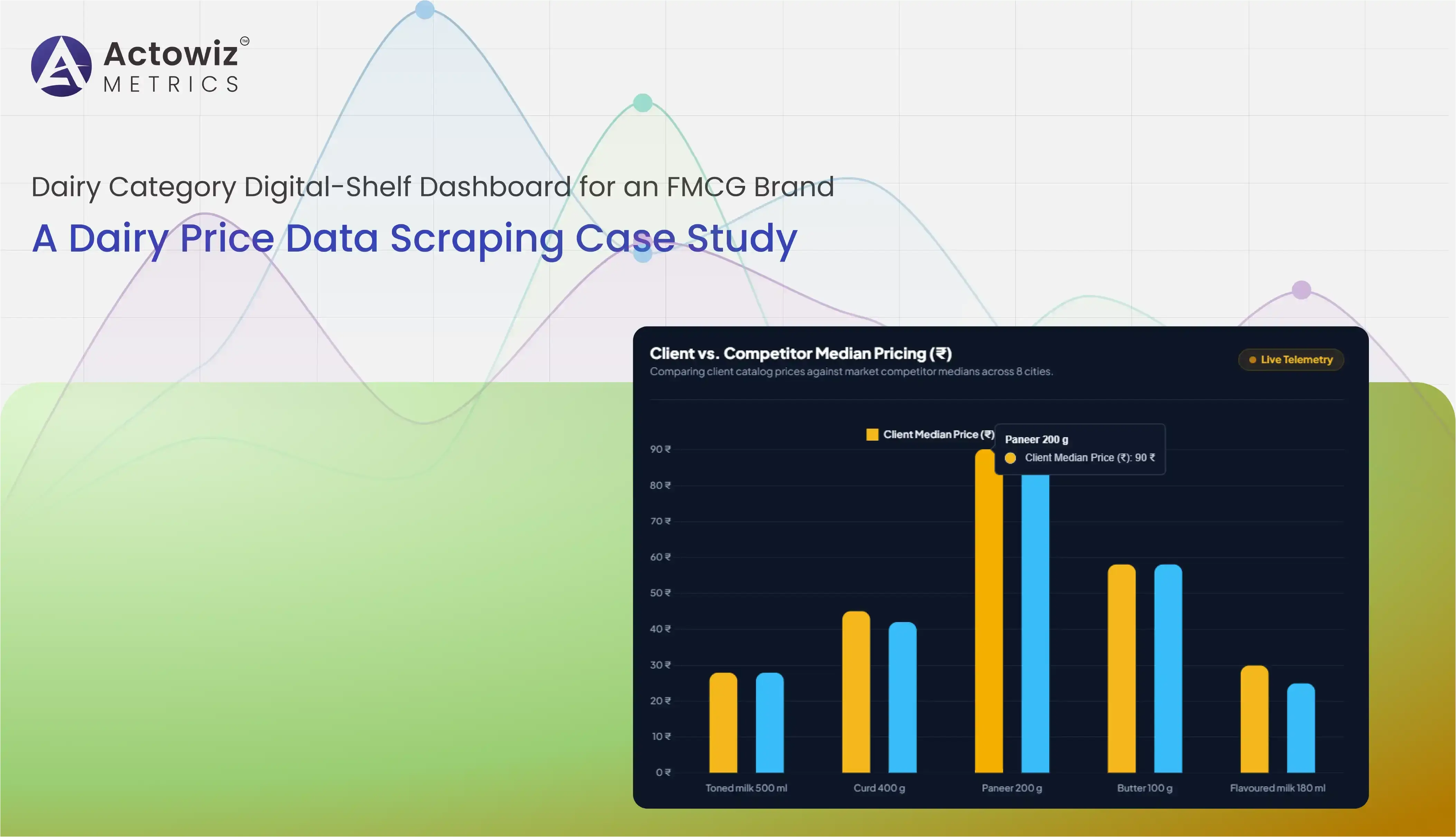 Dairy Price Data Scraping for FMCG Digital-Shelf Analytics